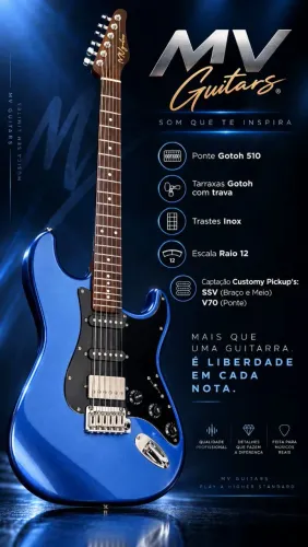 Guitarra Mv Guitars