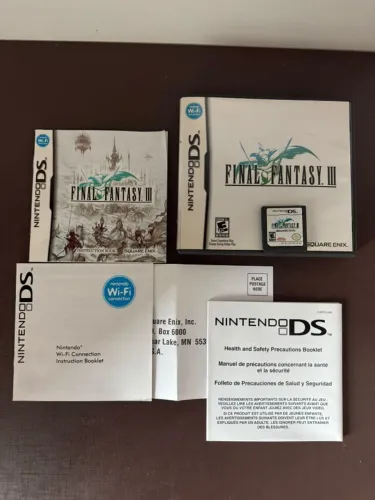 Final Fantasy III Nintendo DS Original Completo