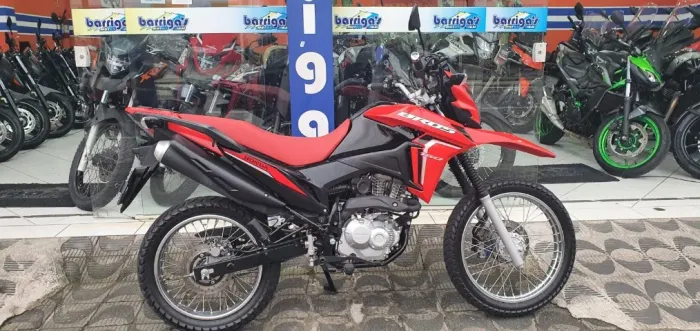 Honda Bros 160 Esdd Flex 2024 Vermelha Único Dono