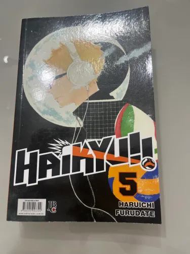 Livro anime Haikyu