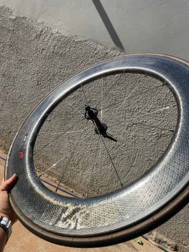 Rodas de carbono Zipp 808 tubulares
