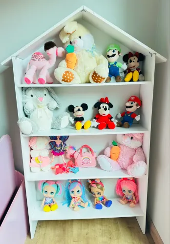 Estante Casinha Organizadora de Brinquedos