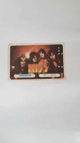 Produto Vintage - Ingresso Kiss De 1983 - Show em São Paulo