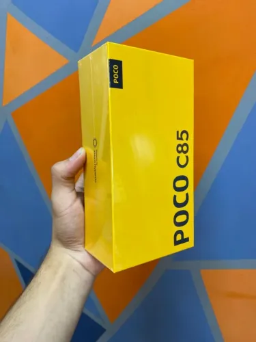 XIAOMI POCO C85 128GB/6GB RAM - CELULAR NOVO NA CAIXA