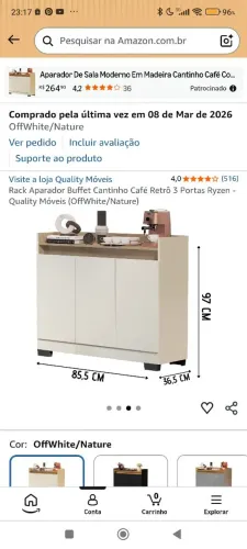RACK APARADOR NOVO NUNCA USADO