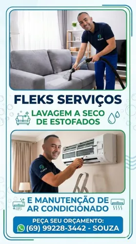 Limpeza de Estofados e ar condicionado.