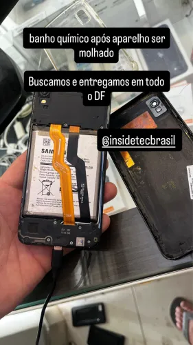 Banho químico / assistência / aparelho molhado
