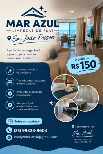 Limpeza De Flat Por Temporada 