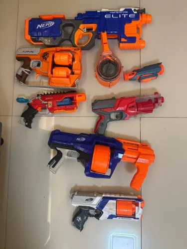 Lançador de dardos nerf