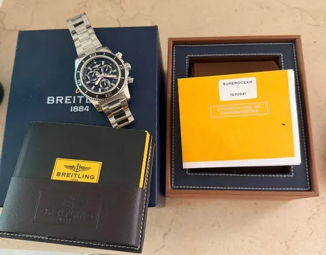 Relógio Breitling superocean em perfeito estado, ano 2018