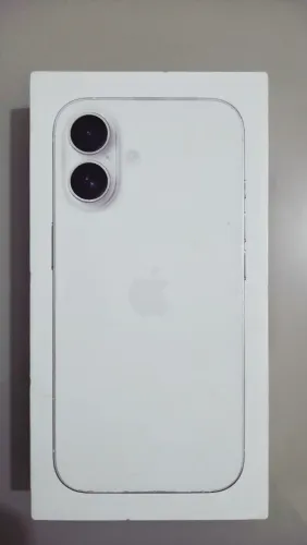  iPhone 16 128GB Branco Lacrado - Novo na Caixa 