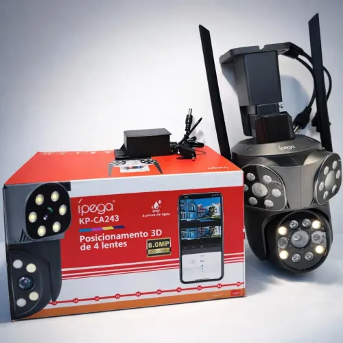 Câmara IPEGA KP -CA243 SEGURANÇA 360 DE VERDADE