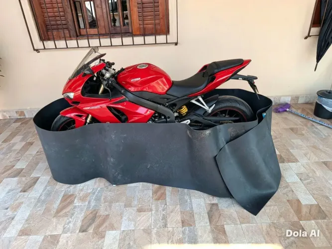 Automotivo Capa Proteção emborrachada para moto