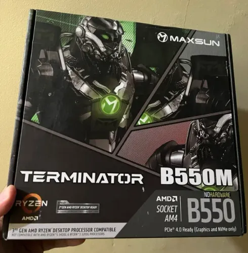 (Semi) Placa mãe B550m Terminator AM4 AMD
