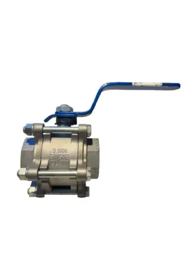 Válvula Esfera Tripartida MGA 1.1/2" PP Inox CF8 Classe 300