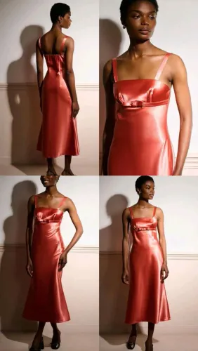 Vestido Cetim