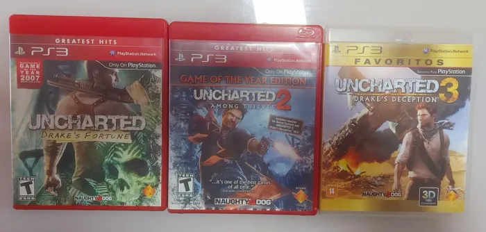 Trilogia Uncharted Jogos PS3