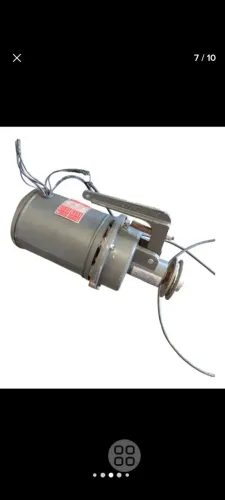 Motor elétrico industrial com polia - excelente estado