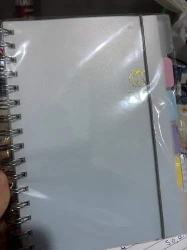 Caderno e fichário 