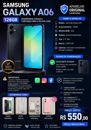 Smartphone Samsung Galaxy A06