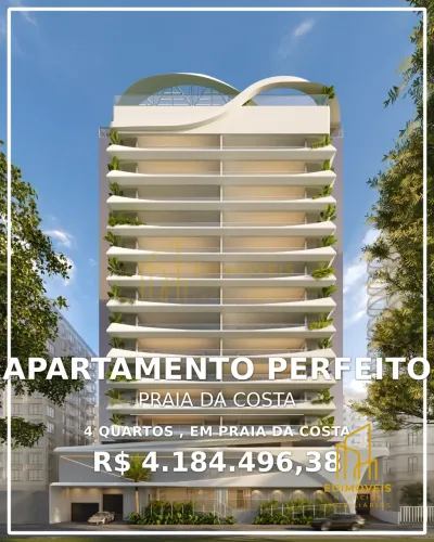 Exclusivo apartamento na Praia da Costa - Vila Velha, um verdadeiro sonho!