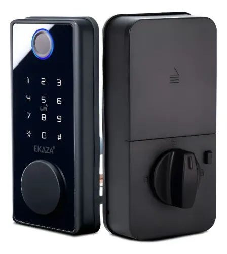 Fechadura smart biometrica de sobrepor digital eletrônica
