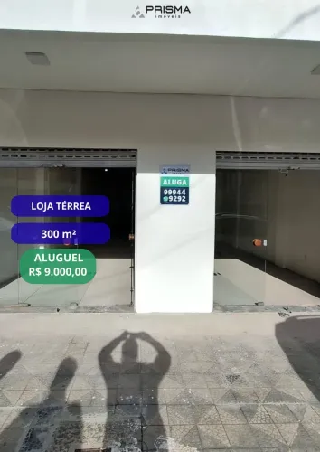 Loja térrea Comercial para Locação Excelente Localização!
