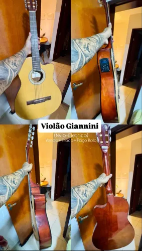 Violão Giannini Elétrico