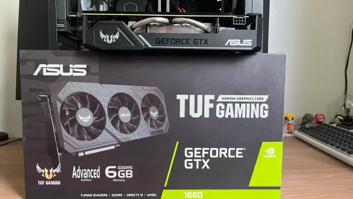 Placa de vídeo ASUS TUF3 GTX 1660 6GB