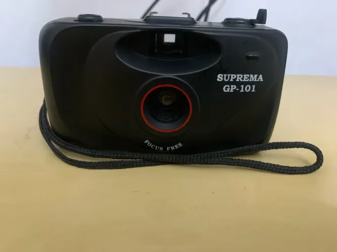 Câmera Analógica 35mm Suprema GP-101 - Focus Free (Não Testada)