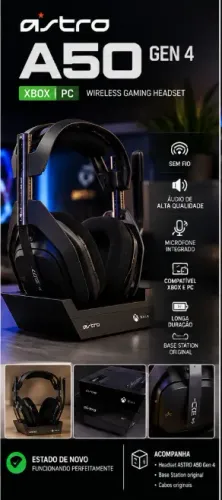 Fone astro a50 gen 4 (xbox pc)