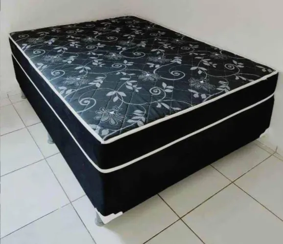 SUPER PROMOÇÃO EM CAMA DE CASAL ALTA, COL ESPUMA MACIA D28