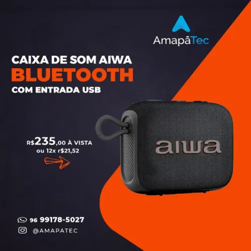 Caixa de Som Aiwa