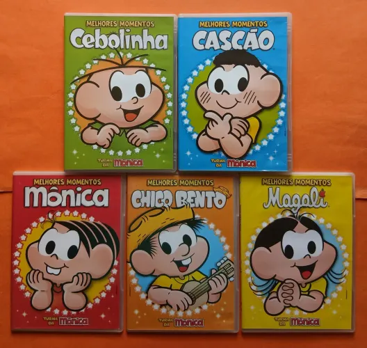 Dvd Coleção Melhores Momentos Turma da Mônica