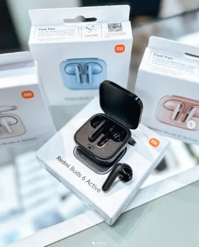 Fone Bluetooth Xiaomi Original | Novos Lacrados | Redmi Buds 6 Active | Garantia