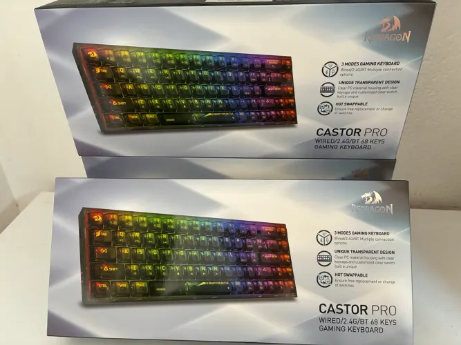 Teclado Gamer REDRAGON RGB (LACRADO)