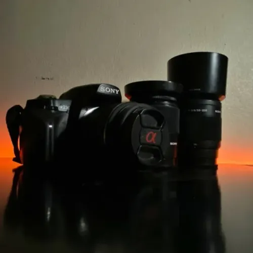 Câmera Sony a230 + 3 Lentes