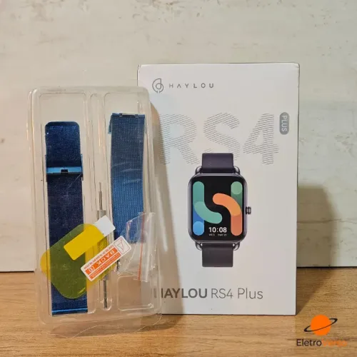 Smartwatch Haylou Rs4 Plus com Pulseira Extra