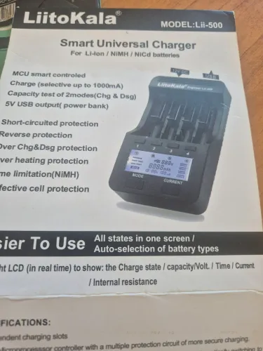 Carregador de pilha profissional 