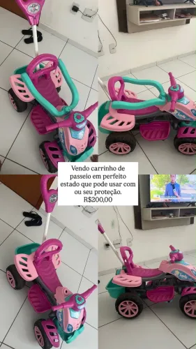 Carrinho de Passeio para Bebe
