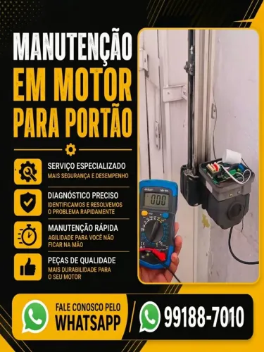 Motor para Portão: Tecnologia e rapidez para você nunca mais esperar.