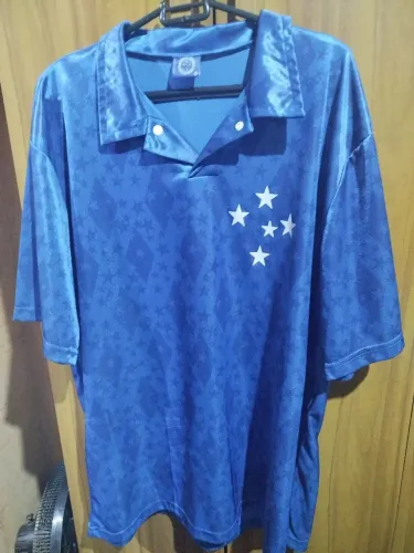 Camisa do Cruzeiro, retrô. Licenciada pelo Cruzeiro. Tamanho GG. Conservadissima.