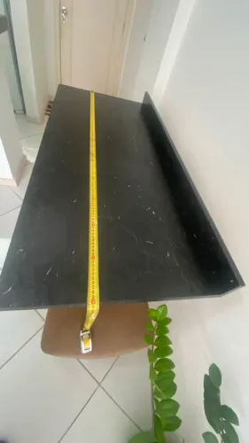 Bancada Mesa de apoio Parede 120x60 Preta