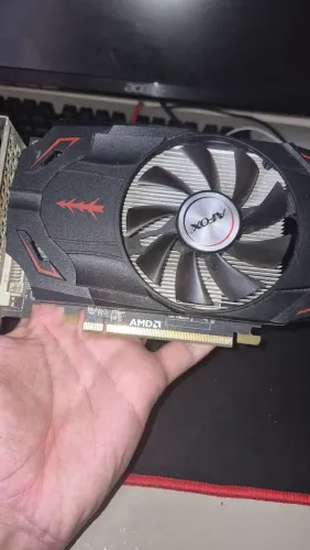 RX 550 2GB AFOX + kit fans(brinde)