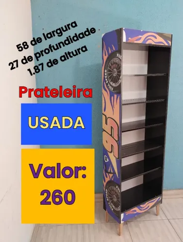 Prateleira USADA conservada