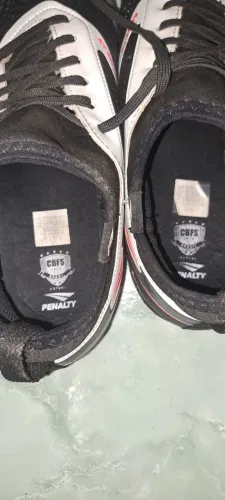 Chuteira Futsal Penalty Evolution Club Nº 44 - Pouco Uso