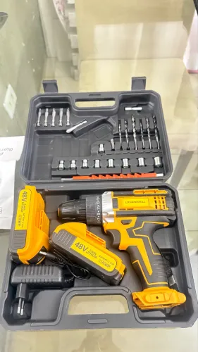 PARAFUSADEIRA/FURADEIRA 48V - 2 BATERIAS + MALETA COMPLETA