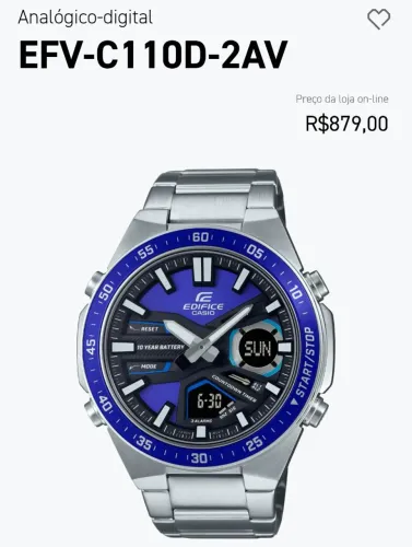 RELÓGIO CASIO EDIFICE ORIGINAL