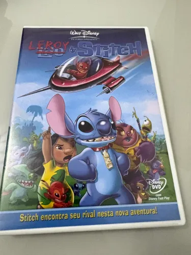 Leroy E Stitch Dvd Usado disney