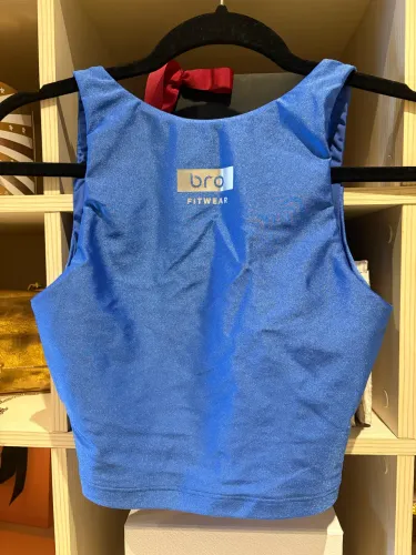 Top Bro Fitness Azul Feminino Academia | Fitness